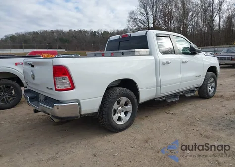 2019 Ram 1500 Big Horn/Lone Star 4X4 6'4 Box из США, поврежденный, VIN 1C6SRFBT2KN833286